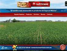 Tablet Screenshot of nutricasa.com.mx